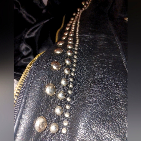 Tribe America studded leather vest size 10 - Picture 5 of 5